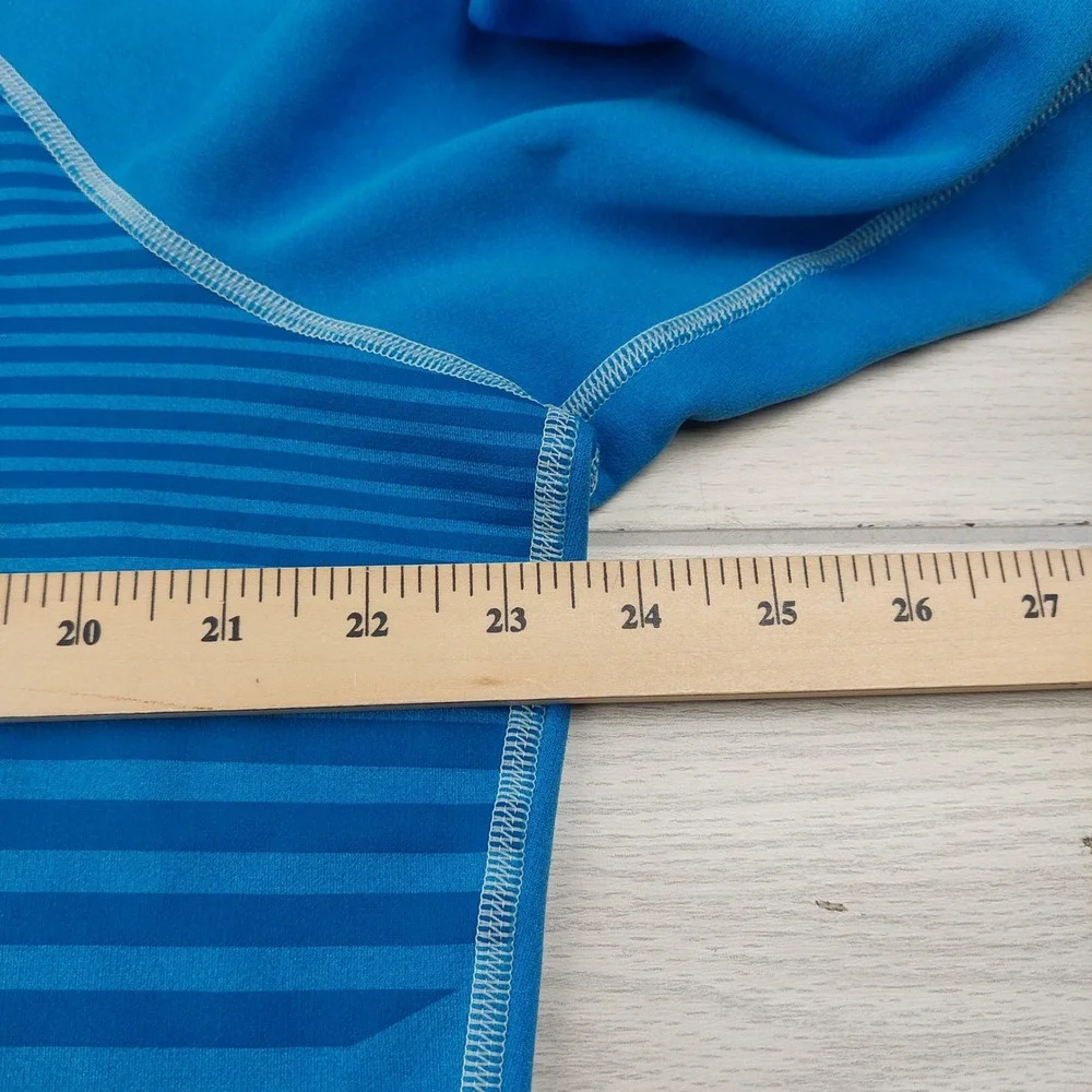 Nike Therma FIT Just Do It Hoodie Mens XL‎ Pullover Thumb Hole Blue Athletic